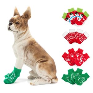 dog apparel pet christmas socks small doggy