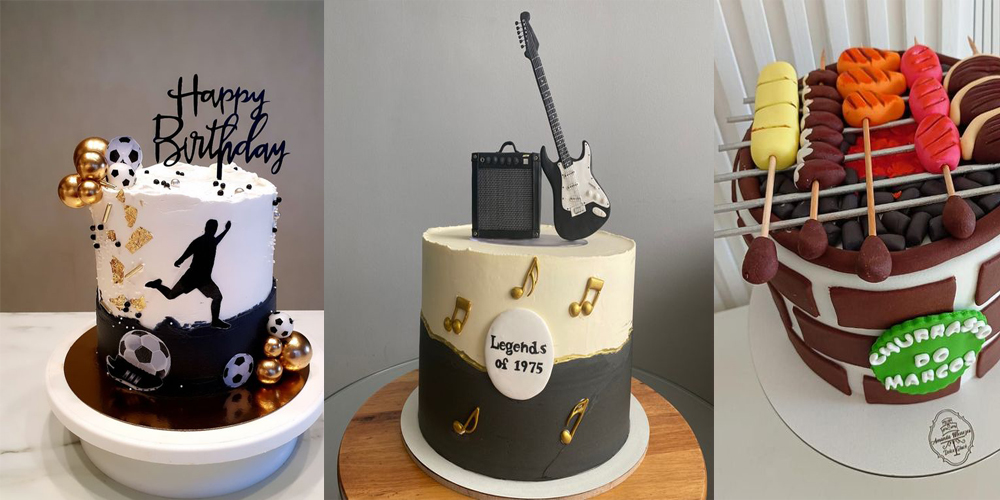 Diseños de tortas de cumpleaños para un padre